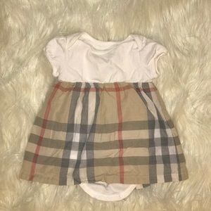 burberry infant dress